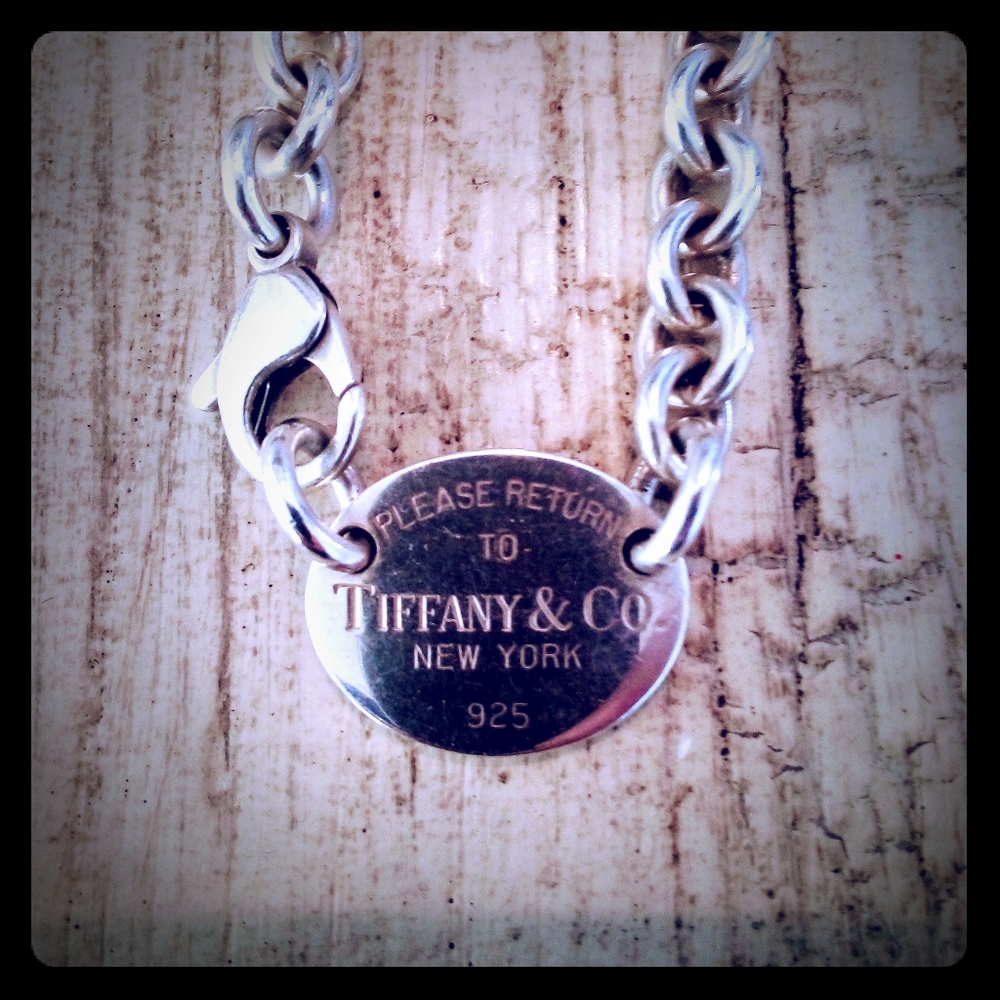 PLEASE RETURN TO TIFFANY Choker Necklace